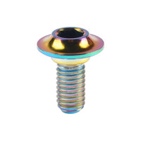 Wanyifa Titanium Bolt M5 Bicycle Brake Clamp Screw for Road Mountain MTB Bike Brake Shoes C Clamp Brake Pad