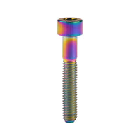 Wanyifa Titanium Bolt M6x10 15 18 20 25 30 35 40 45 50 55 60 65mm Cap Socket Allen Hex Head Screw for Mountain Road Bike