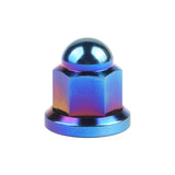 Wanyifa Titanium Nut M6 M8 M10 Dome Head Acorn Hex Nuts For Bicycle Motorcycle Exhaust Pipe Car