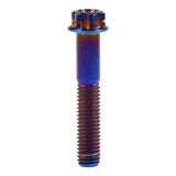 Wanyifa Titanium Bolt M10x15 20 25 30 35 40 45 50 55 60 65 70 75 80 85 90mm Flange Torx T50 Head Screw For Motorcycle Pitch 1.25mm
