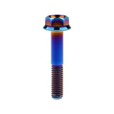 Wanyifa Titanium Bolt M8x15 20 25 30 35 40 45 50 55mm DIN6921 Flange Hex Head Screw for Cycling Motorcycle