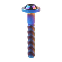 Wanyifa Titanium Bolt M8x10 15 20 25 30 35 40 50 60 70mm TC4 Torx Plum Head Screw For Motorcycle Bike Car
