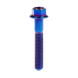 Wanyifa Titanium Bolt M4/M5x6 8 10 12 15 20 25 30mm Small Flange Hex Head Screws for Bike Motorcycle Car