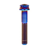 Wanyifaチタンフランジ12ポイントボルトM8x1520 25 30 35 40 45 50 55 60 65 80mmT40トルクスピッチ1.25mm自動車用オートバイ
