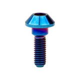 Wanyifa Titanium Bolt M6x20 25mm Taper Ball Conical Hex Head Screw for Bicycle Motorcycle Yamaha Disc Brake