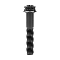 Wanyifaチタンフランジ12ポイントボルトM8x1520 25 30 35 40 45 50 55 60 65 80mmT40トルクスピッチ1.25mm自動車用オートバイ