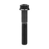 Wanyifaチタンフランジ12ポイントボルトM8x1520 25 30 35 40 45 50 55 60 65 80mmT40トルクスピッチ1.25mm自動車用オートバイ