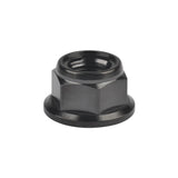 Wanyifa Titanium Nut M6 M8 M10 M12 Flange Metal Lock Nuts for Bicycle Motorcycle Car Fastener