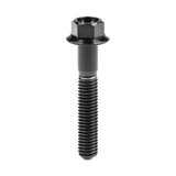 Wanyifa Titanium Bolt M4/M5x6 8 10 12 15 20 25 30mm Small Flange Hex Head Screws for Bike Motorcycle Car