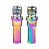 Wanyifa 2pcs Titanium Bolt M8 M10 Bike Brake Post V-Brake Bosses V Brake Seat For Bicycle Pitch 1.25mm