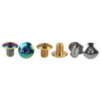 Wanyifa Titanium Bolt M5 Bike Brake Handle Oil Cap Screw for Bicycle Shimano XT XTR Oil Cylinder Lid Brake Lever Disc