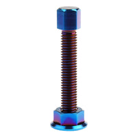 Wanyifa Titanium Bolt M8 M10x47mm Chain Rear Axle Adjuster Bolts Kit for Motocycle Suzuki Yamaha Honda