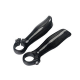 Wanyifa 3K Full Carbon Fiber Bicycle Handlebar Ends 22.2mm Grip Lightweight Security MTB Bike Bar End Parts 1 Pair