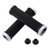 Wanyifa Bicycle Rubber Grips MTB Alloy Lock Bilateral Lock Handlebar Grips Anti Slip Cycling Handlebar Sleeve BMX Bicycle Accessories