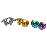 Wanyifa Titanium Bolt M5 Bike Brake Handle Oil Cap Screw for Bicycle Shimano XT XTR Oil Cylinder Lid Brake Lever Disc