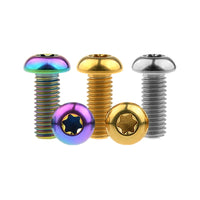 Wanyifa Titanium Bolt M8x20mm Button Torx Head Screw for DUCATI Motorcycle Disc Brake Rotor Bolt