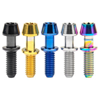 Wanyifa Titanium Bolt M4x15.3mm Taper Torx Head Screw With Washers For Ritchey C260 Bicycle Stem