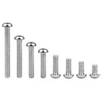 Wanyifa Titanium 1/4-20 US Standard Bolt 3/8"  5/8"  3/4"  1"  1-1/4"  1-1/2"  1/2"  2"  Button Hex Allen 20 TPI Coarse Thread (UNC) Full Threaded US Standard Screw