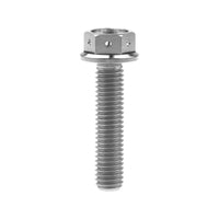 Wanyifa Titanium Bolts M6x40mm M8x35mm Flange Head with Holes Screws for Motorcycle