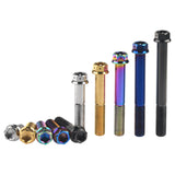 Wanyifa Titanium Bolt M8x15 20 25 30 35 40 45 50 55mm Flange With Holes Hex Head Screws For Motorcycle Brake Calipers