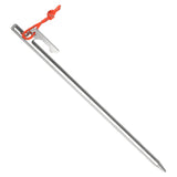 Wanyifa Titanium Alloy High Strength Tent Pegs 165mm 250mm Stakes With Rope For Camping Outdoor Ground 6/10pcs
