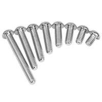 Wanyifa Titanium 1/4-20 US Standard Bolt 3/8"  5/8"  3/4"  1"  1-1/4"  1-1/2"  1/2"  2"  Button Hex Allen 20 TPI Coarse Thread (UNC) Full Threaded US Standard Screw