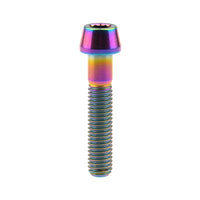 Wanyifa Titanium Bolt M8x15 20 25 30 35 40 45 50mm Taper Hex Allen Key Head Screw For Bicycle Motorcycle Car