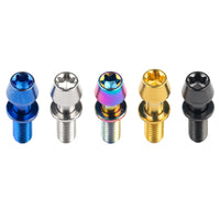 Wanyifa Titanium Bolt M4x15.3mm Taper Torx Head Screw With Washers For Ritchey C260 Bicycle Stem