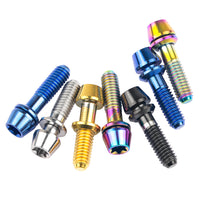Wanyifa Titanium Bolt M4x15.3mm Taper Torx Head Screw With Washers For Ritchey C260 Bicycle Stem
