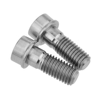Wanyifa Titanium Bolt M10x25mm Pitch1.25mm 1.5mm Screws Fit for DUCATI Brake Caliper 2pcs