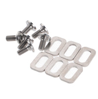 Wanyifa Titanium Bolts Spacers M5 For LOOK KEO Road Bike Clipless Pedals Cleats Self-locking Pedals Set Kit