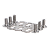 Wanyifa Titanium Bolts Spacers M5 for LOOK KEO Road Bike Clipless Pedals Cleats Self-locking Pedals Set Kit