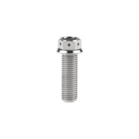 Wanyifa Titanium Bolt M10x20 25 30 35 40 45 50 55 60 65 70 75 80 85 90mm Flange With Holes Hex Head Srecws Pitch 1.5mm