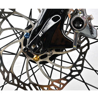 WanyifaチタンTiボルトトルクスM5x10自転車バイクディスクブレーキサイクルロータースクリューGr5
