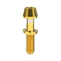 Wanyifa Titanium Bolt M4x15.3mm Taper Torx Head Screw With Washers For Ritchey C260 Bicycle Stem
