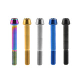 Wanyifa Titanium Bolt M8x15 20 25 30 35 40 45 50mm Taper Hex Allen Key Head Screw For Bicycle Motorcycle Car